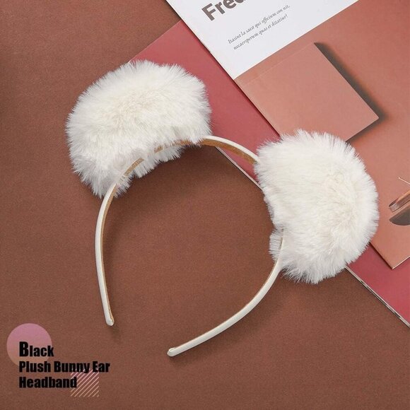 Cute Plush Cat Ears Headband Halloween Party Cosplay Accessory main image 4